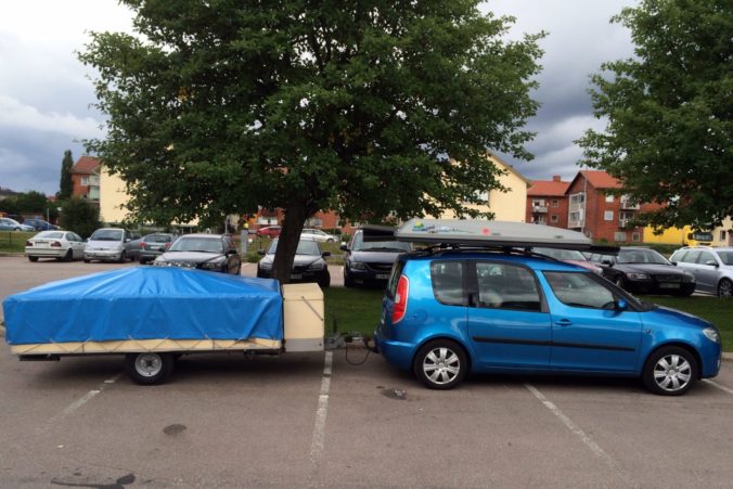 Faltcaravan fahren